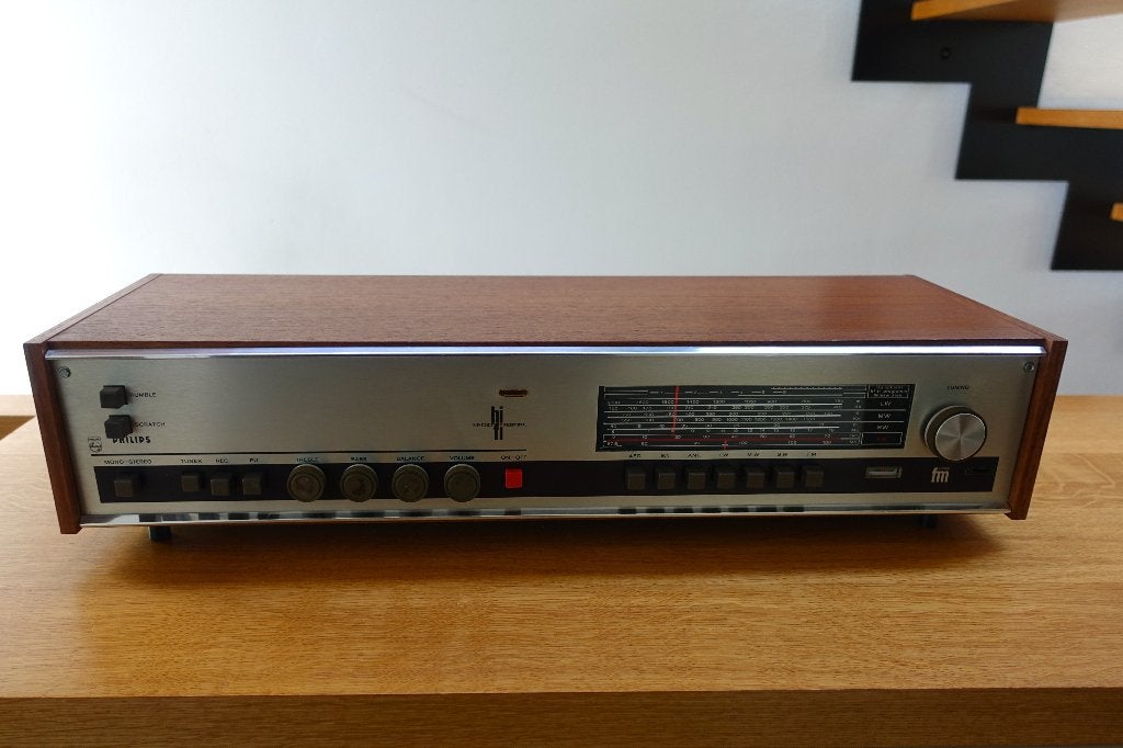 Vintage Reciever Philips 22GH930, Audio, Tv en Foto, Gebruikt, Ophalen, Overige merken, Minder dan 60 watt