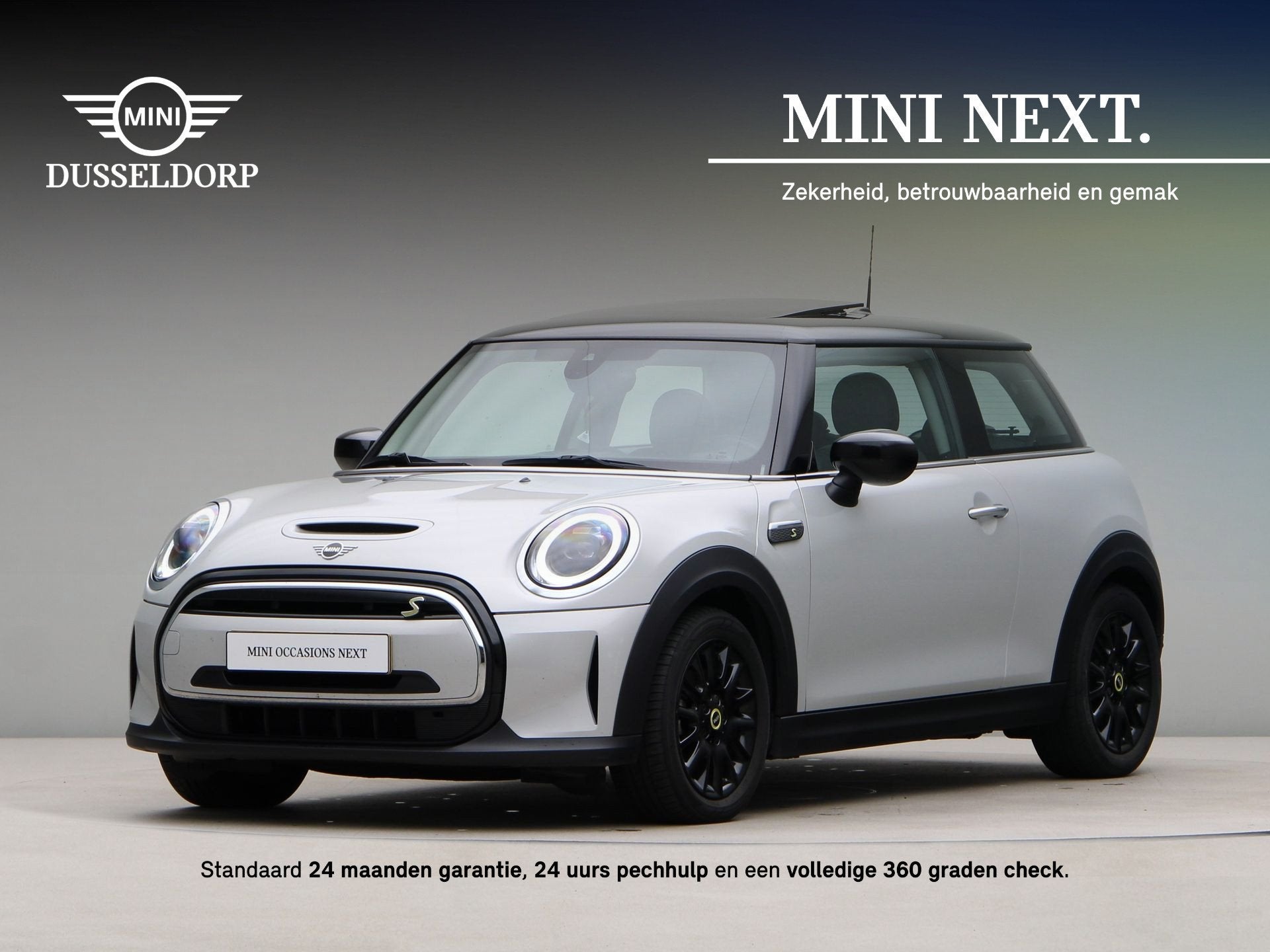 MINI Electric 3-deurs Classic (bj 2022, automaat), Auto's, 4 stoelen, Leder en Stof, 184 pk, Onderhoudsboekje