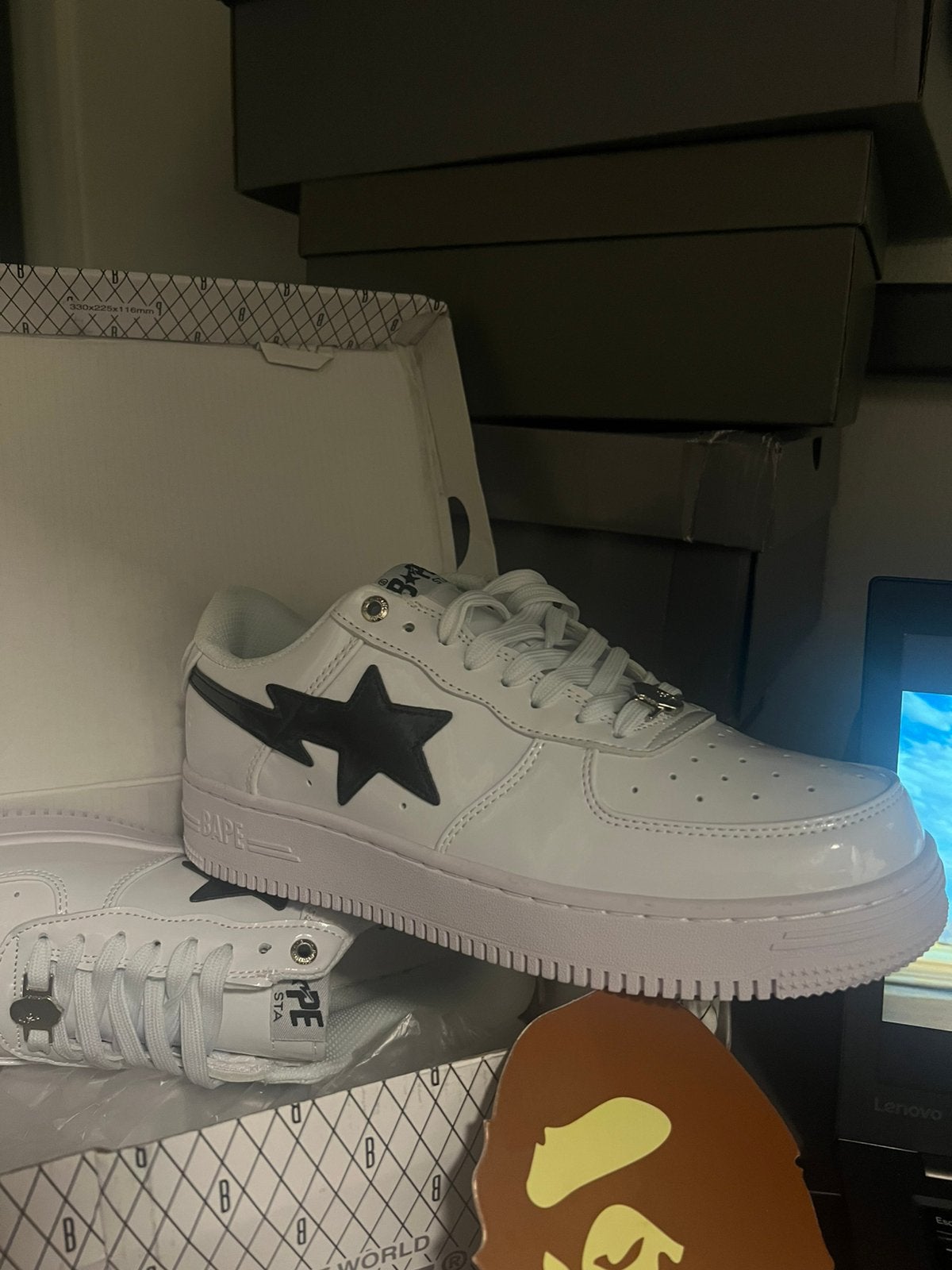 Bape schoenen, Kleding | Heren, Wit, Overige typen, Nieuw, Ophalen of Verzenden