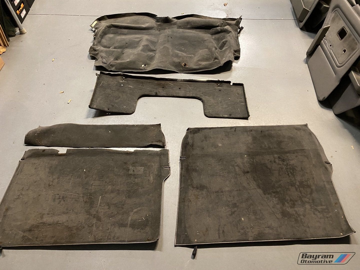 Bmw E30 touring kofferbak bekleding delen mat tapijt 3-serie, Auto-onderdelen, Interieur en Bekleding, Gebruikt, -, -, Ophalen of Verzenden