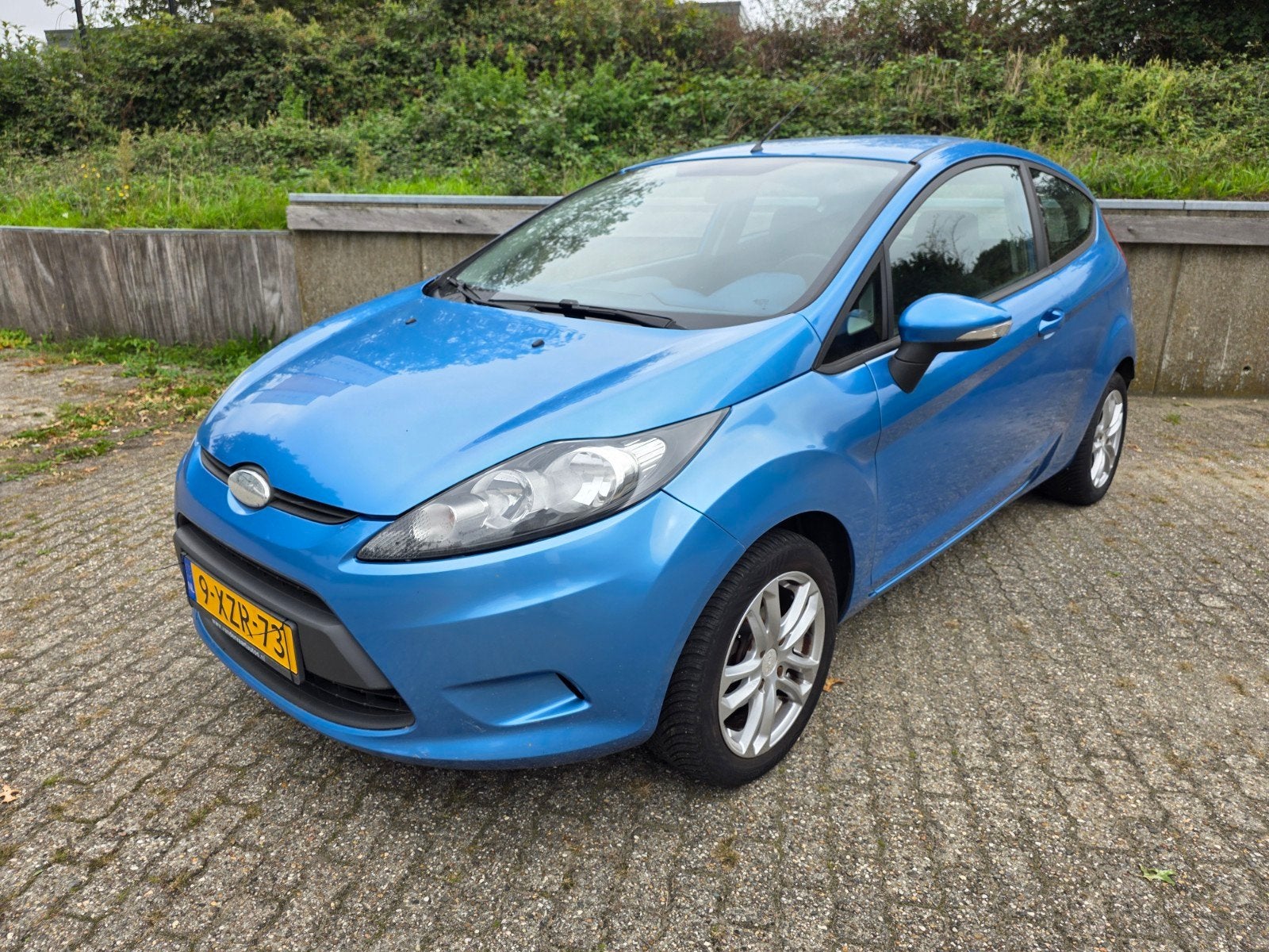Ford Fiësta 1.25 Trend Line ***AIRCO-APK-LMV**, Voorwielaandrijving, 600 kg, 4 cilinders, Blauw