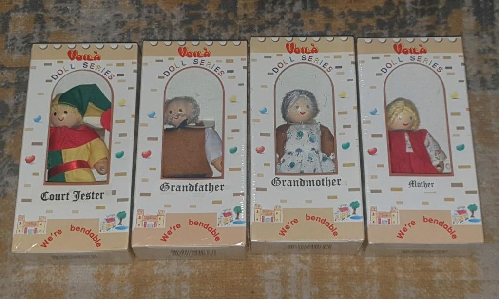 Voila Doll Series buigbare poppen - Nieuw in doos, Ophalen of Verzenden, Nieuw, Overige typen