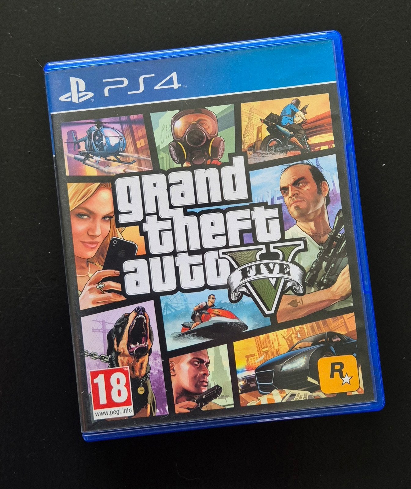 Grand Theft Auto V (GTA 5) PS4 - Zo goed als nieuw, Avontuur en Actie, Online, Gebruikt, Vanaf 18 jaar