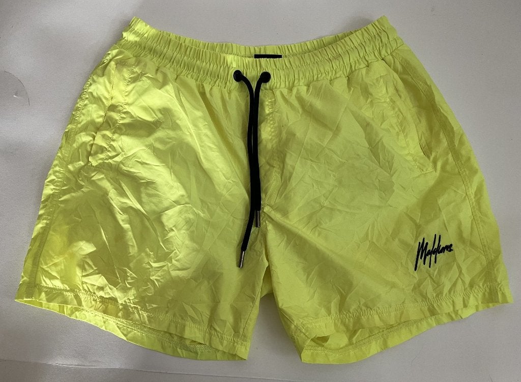 Neon Gele Zwemshort Maat M, Kleding | Heren, Maat 52/54 (L), Geel, Malelions, Ophalen of Verzenden