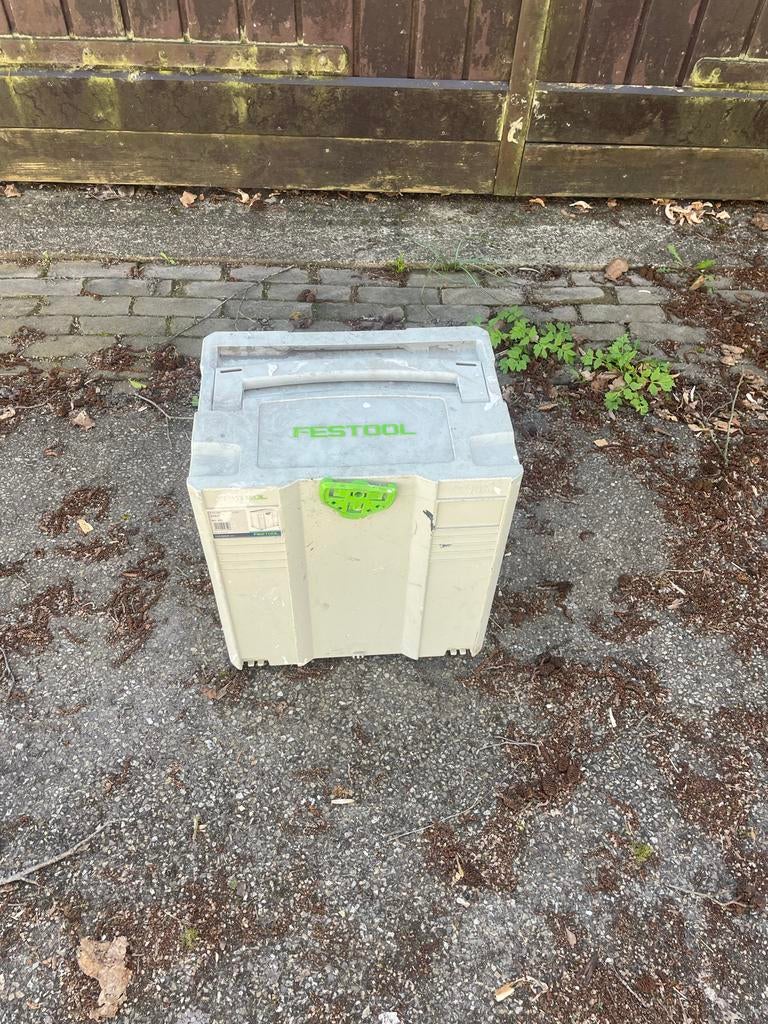 Festool Systainer SYS 3 TL met inzet voor boren/bits, Ophalen of Verzenden, Gevuld, Gebruikt