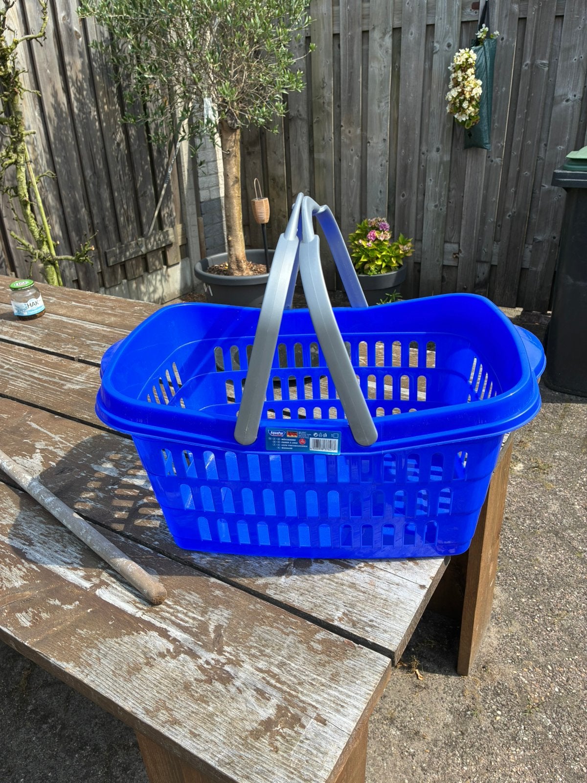 Plastic mand, Ophalen of Verzenden, Minder dan 40 cm, Doos, Minder dan 35 cm