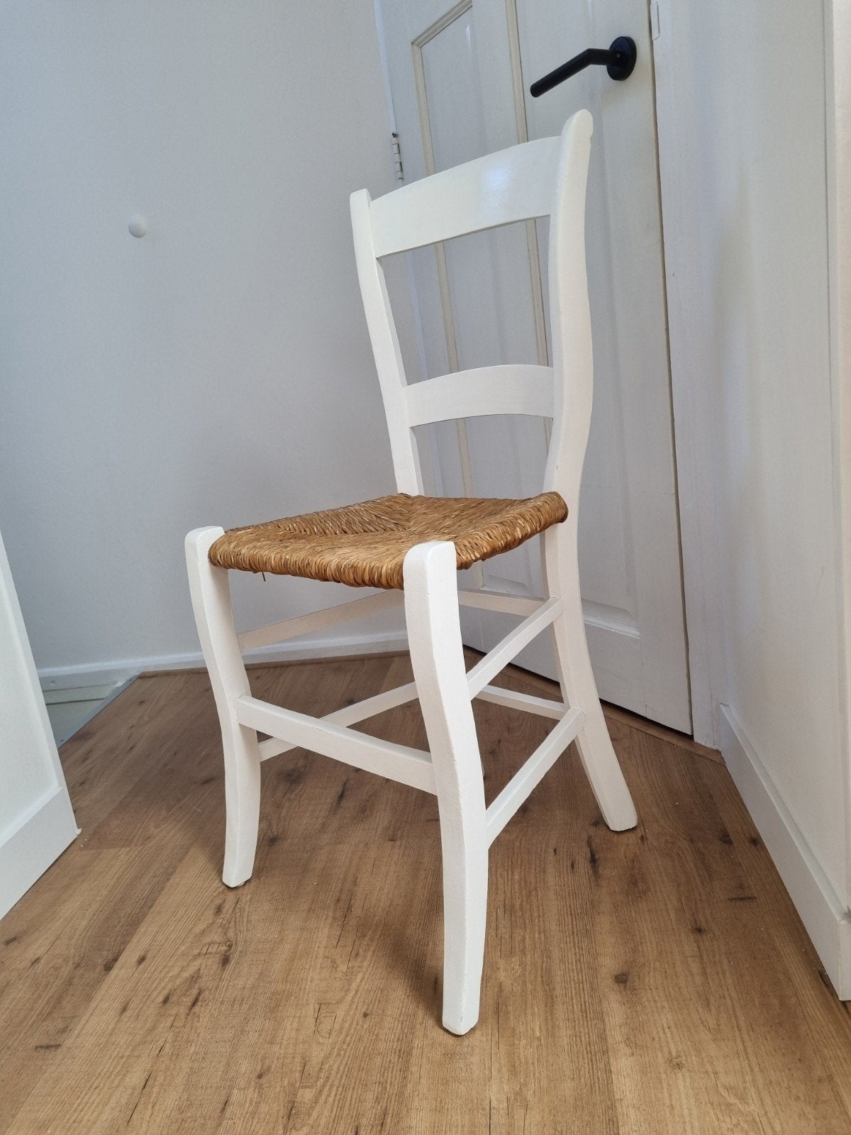 Vintage stoeltje, Huis en Inrichting, Stoelen, Ophalen, Gebruikt, Wit, Vintage