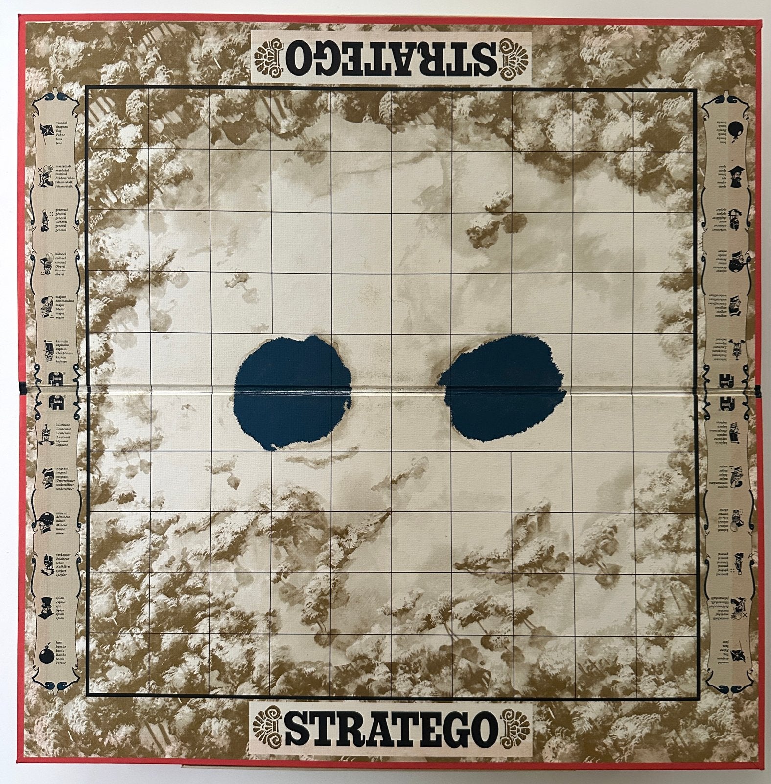 Stratego de Luxe - Vintage Bordspel (minstens 40 jaar oud), Een of twee spelers, Ophalen of Verzenden, Zo goed als nieuw