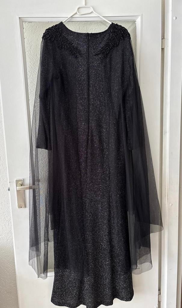 Elegante Zwarte Avondjurk uit Turkije - Zo goed als nieuw, Kleding | Dames, Ophalen, Zo goed als nieuw, Zwart, Galajurk
