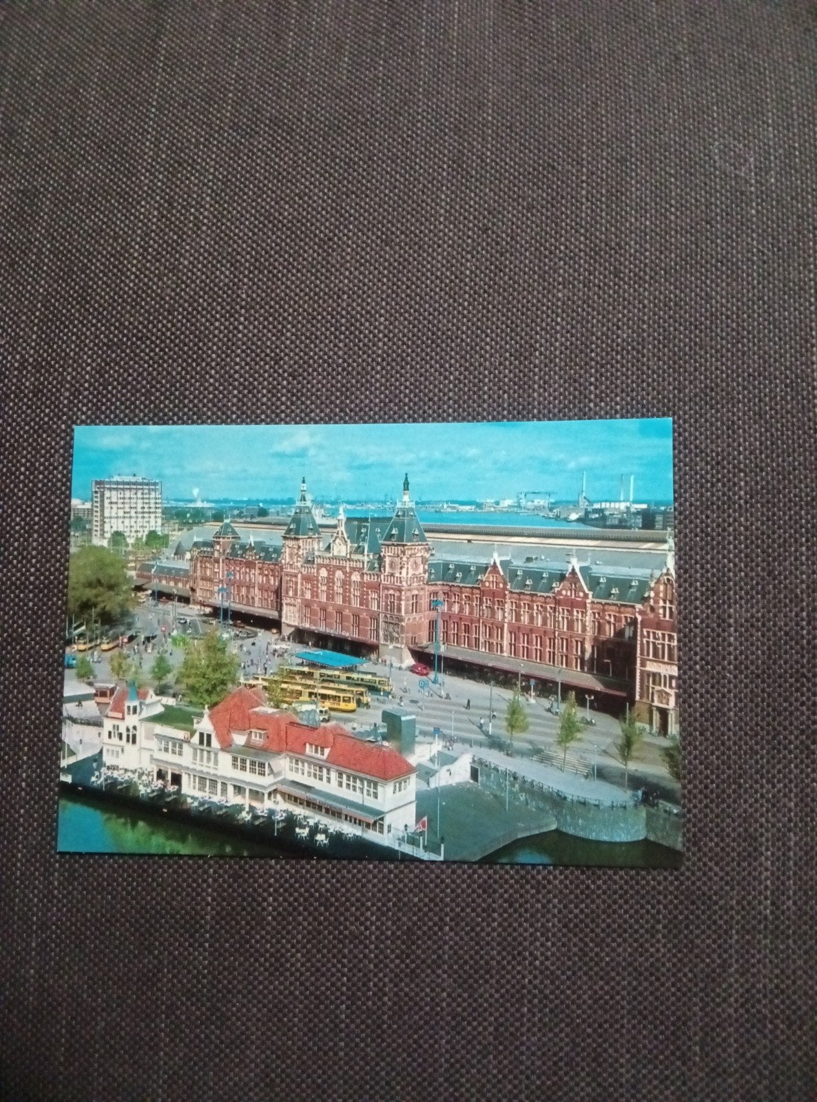 Ansichtkaart Amsterdam Centraal Station, Ophalen of Verzenden