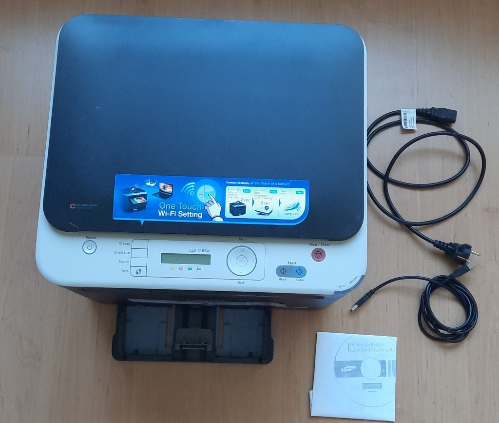 Samsung CLX-3195W kleurenlaserprinter, Ophalen, Gebruikt, All-in-one, Ingebouwde Wi-Fi