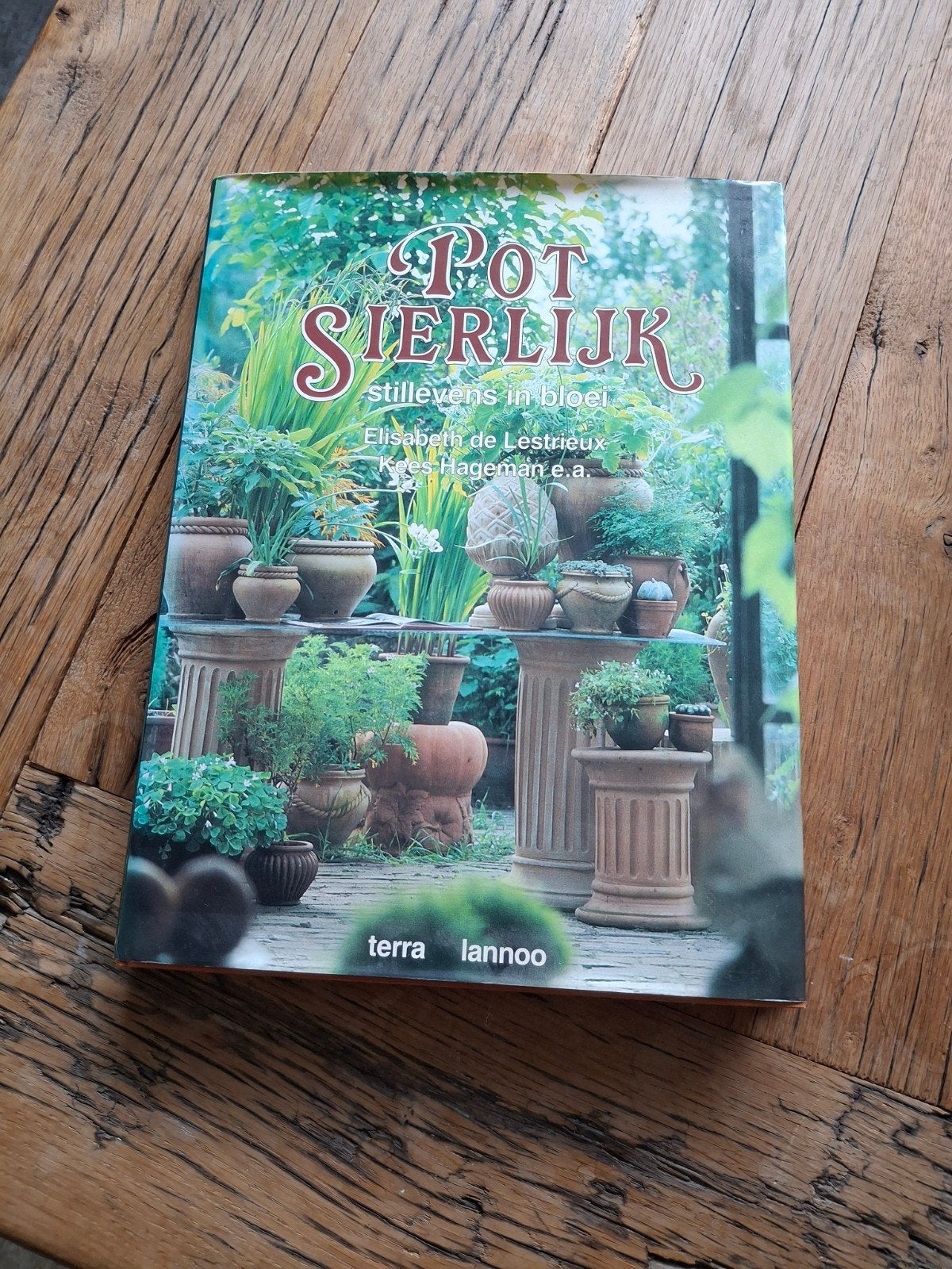 Potsierlijk, stillevens in bloei, Gelezen, Elisabeth de Lestrieux, Ophalen of Verzenden, Interieur en Design