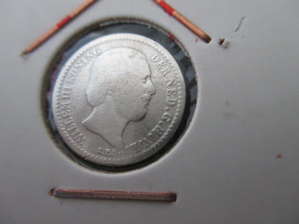 Dubbeltje 1887, Koning Willem III, Zilver, Ophalen of Verzenden, 10 cent
