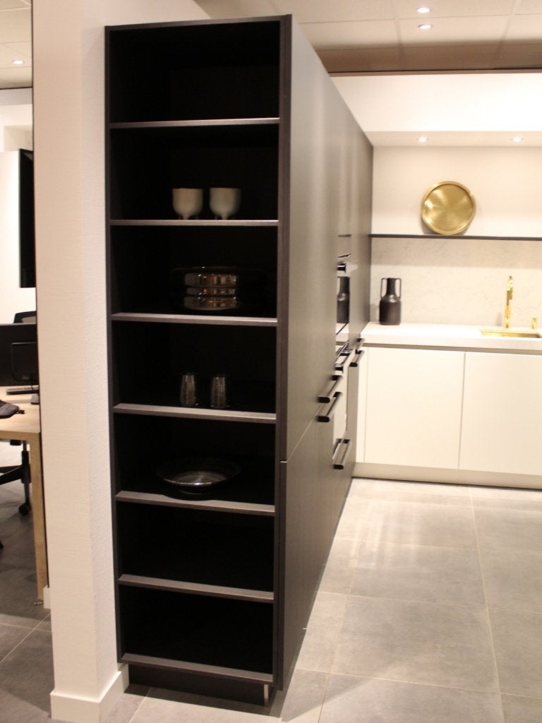 AF16 – Exclusieve Häcker designkeuken met Quooker Gold, Ophalen, Overige kleuren, Hoekkeuken, Nieuw