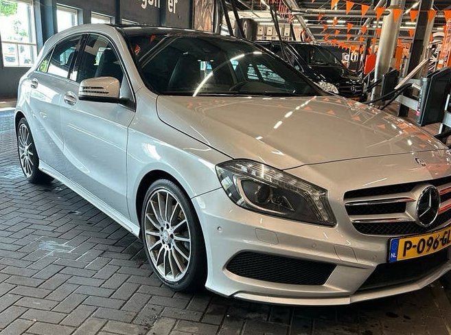 Mercedes-Benz A-Klasse A250 2.0 Sport Aut7 2012 Grijs, Auto's, 1345 kg, 4 cilinders, Particulier, 211 pk