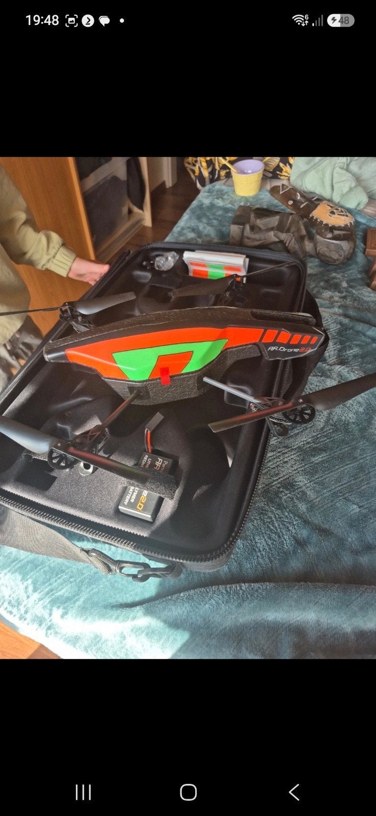 Parrot AR.Drone 2.0, 250 tot 900 gram, Gebruikt, Basiskwaliteit, Minder dan 100 meter
