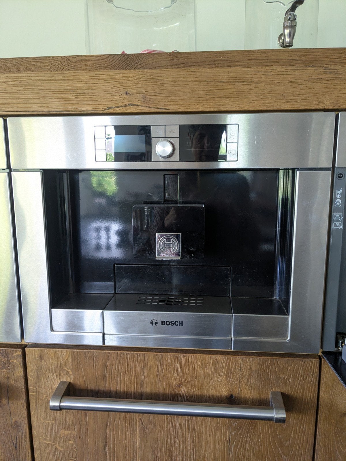 Espressomachine Bosch met mankement., Witgoed en Apparatuur, Koffiezetapparaten, Ophalen of Verzenden, Espresso apparaat