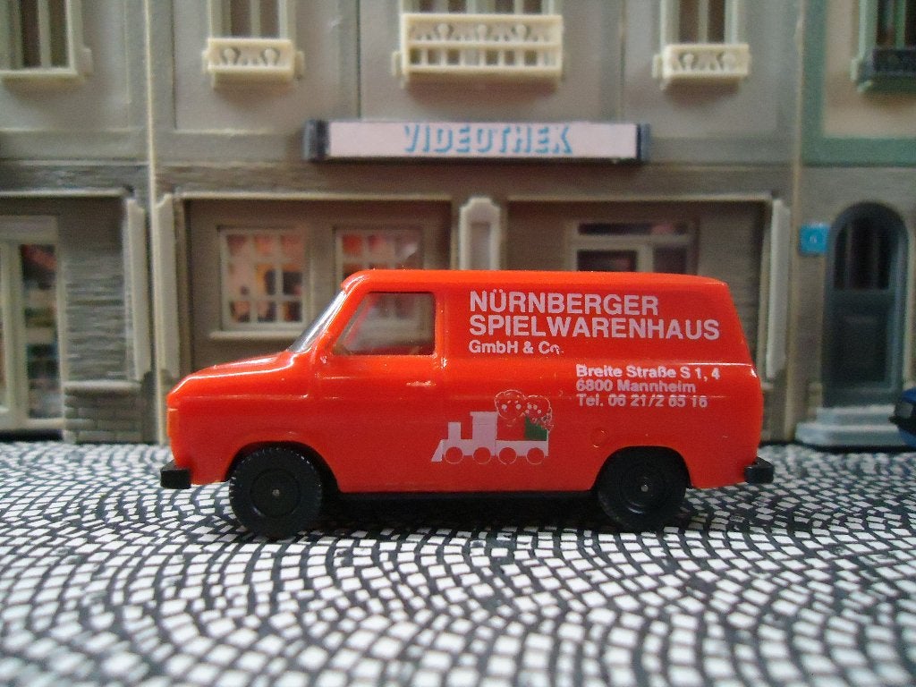 Ford Transit Mk.2 Van - Herpa Nürnberger Spielwarenhaus GmbH, Ophalen of Verzenden, Zo goed als nieuw, Bus of Vrachtwagen, Herpa