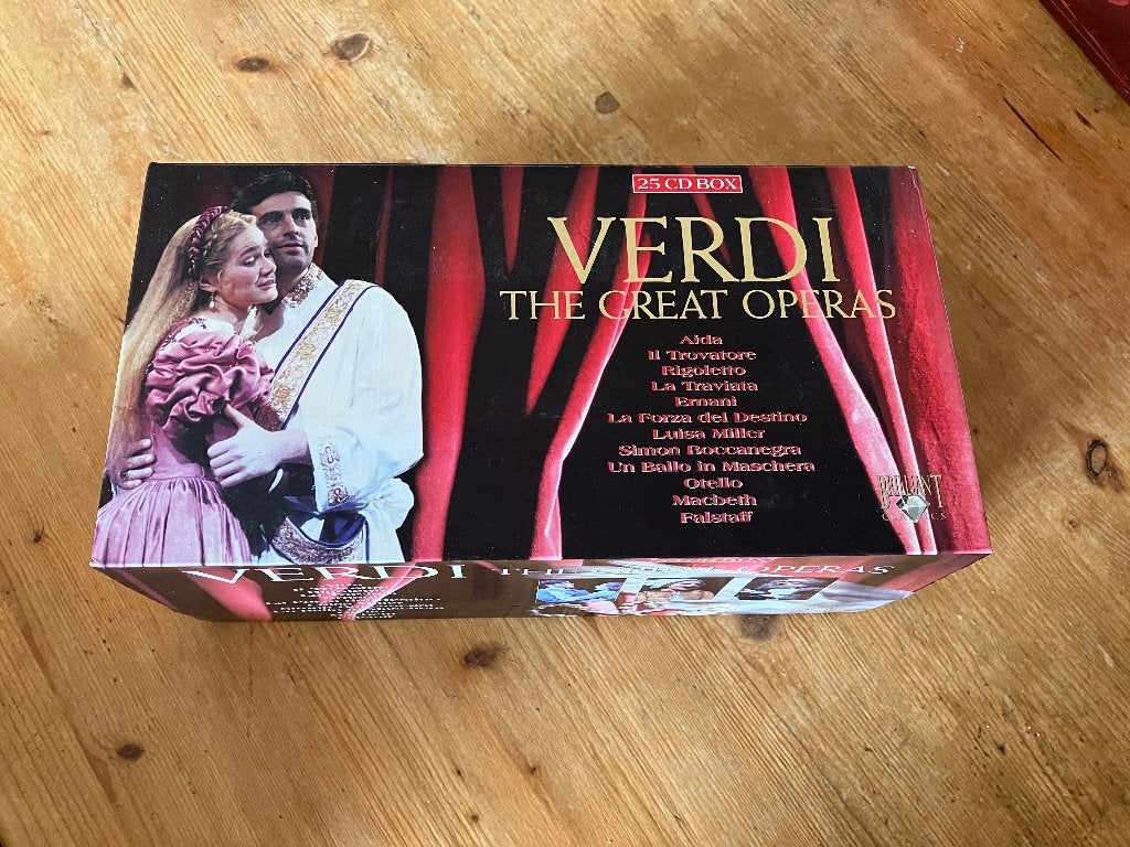 Verdi - The great Operas CD collection, Verdi, Opera of Operette, Ophalen of Verzenden, Zo goed als nieuw