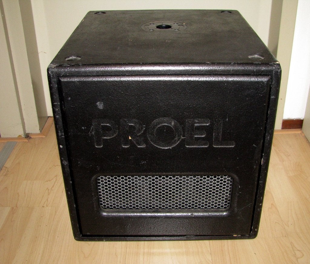 Proel TPR12SP pro audio subwoofer, Ophalen, Gebruikt, Audio