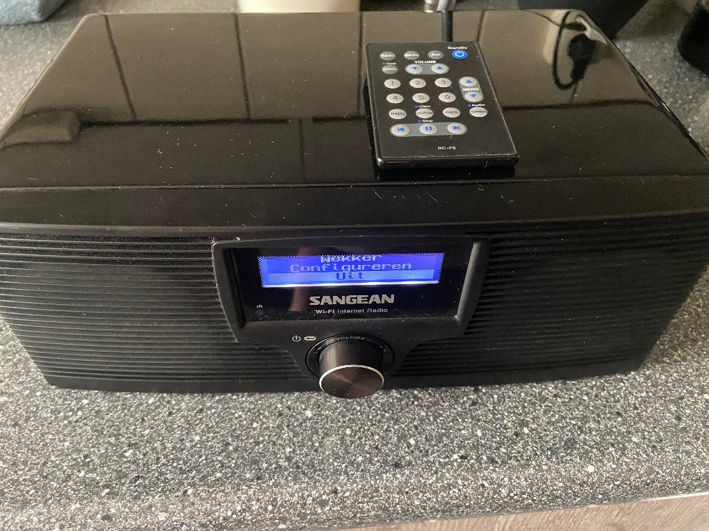 Sangean wifi radio, Ophalen of Verzenden, Gebruikt, Radio