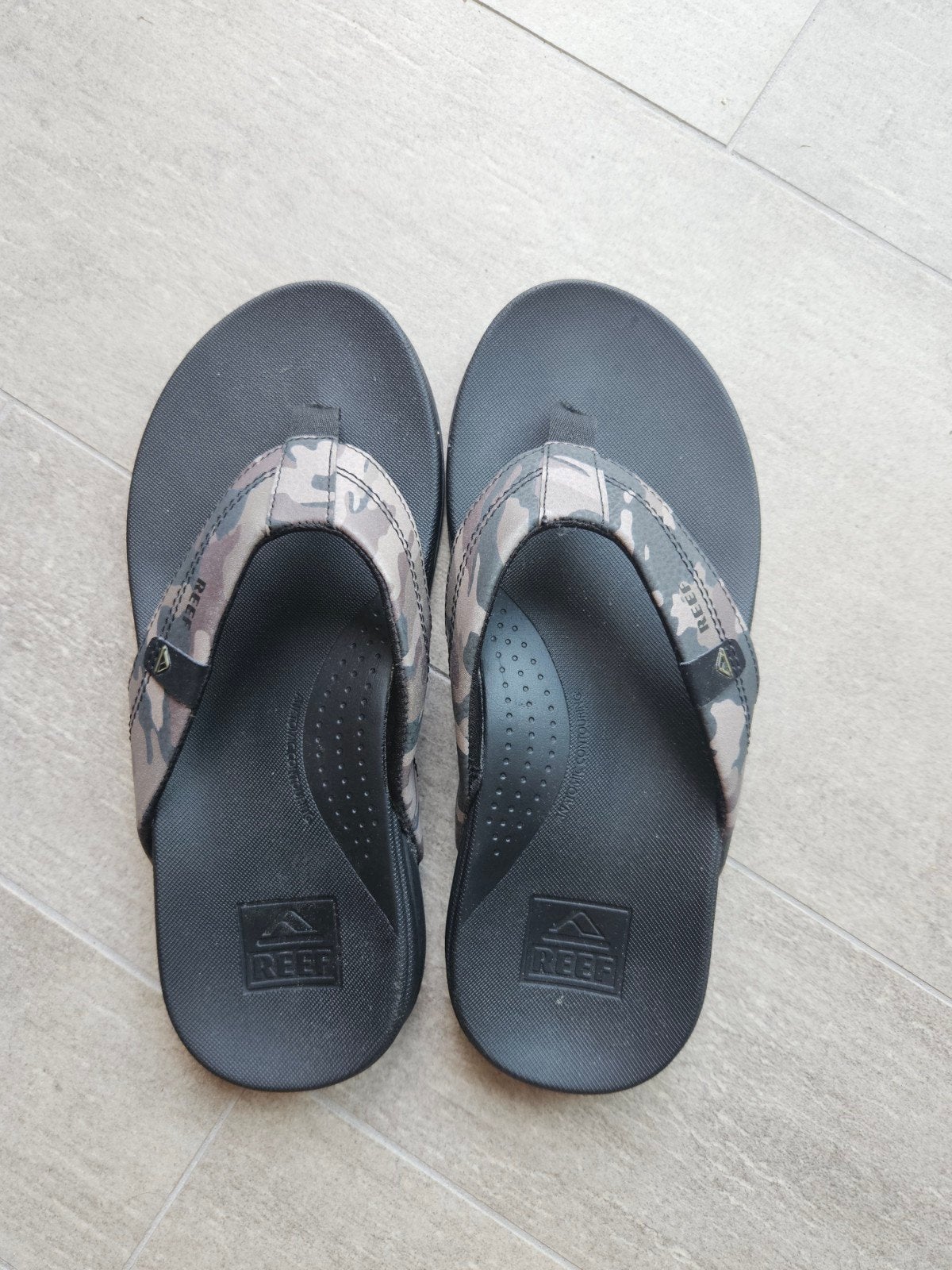 Reef Slippers Maat 40 - Camouflage, Slippers, Overige kleuren, Ophalen of Verzenden, Zo goed als nieuw