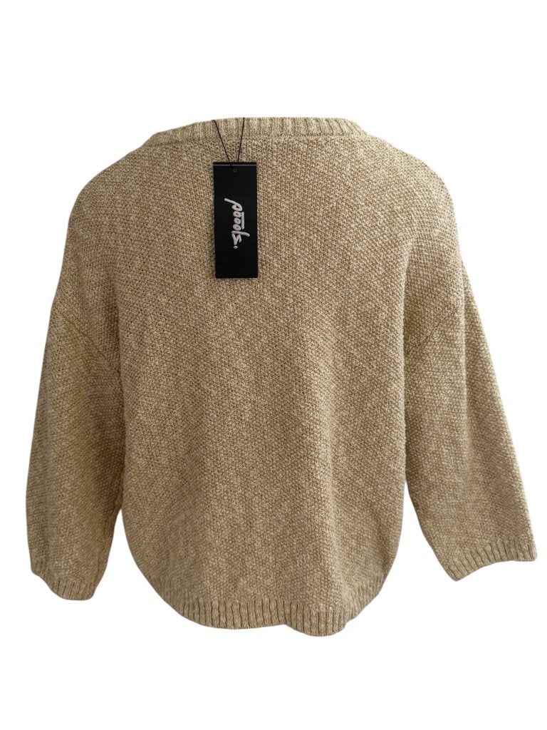 Poools trui NIEUW M, Beige, Nieuw, Ophalen of Verzenden