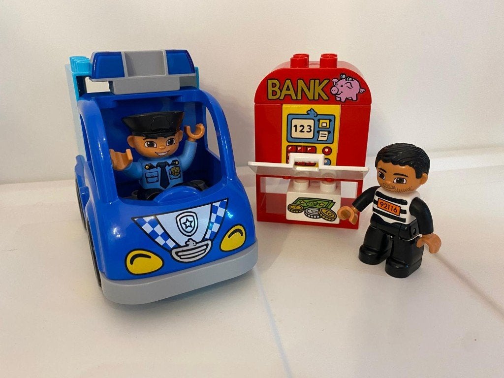 LEGO DUPLO Politiepatrouille - 10809, Ophalen of Verzenden, Zo goed als nieuw, Complete set, Duplo