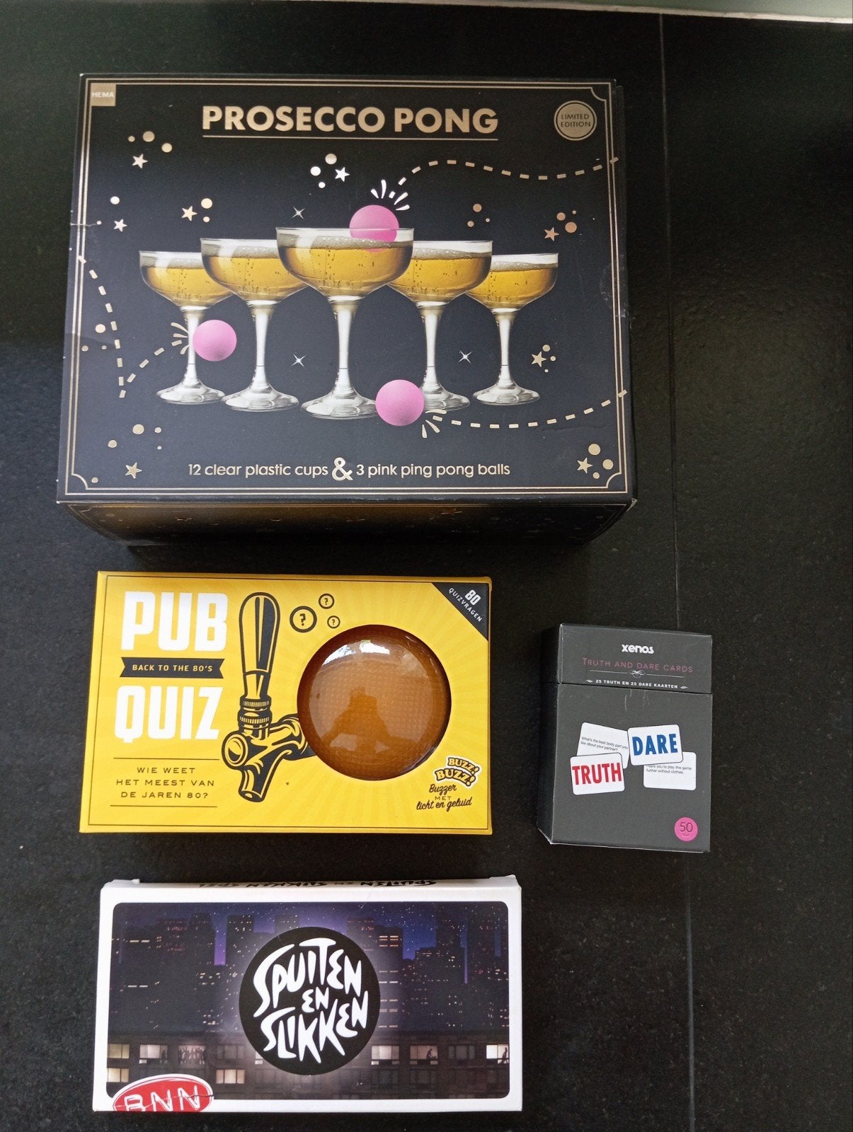 Pub quiz/ drank spellen set, Hobby en Vrije tijd, Gezelschapsspellen | Kaartspellen, Ophalen of Verzenden, Nieuw