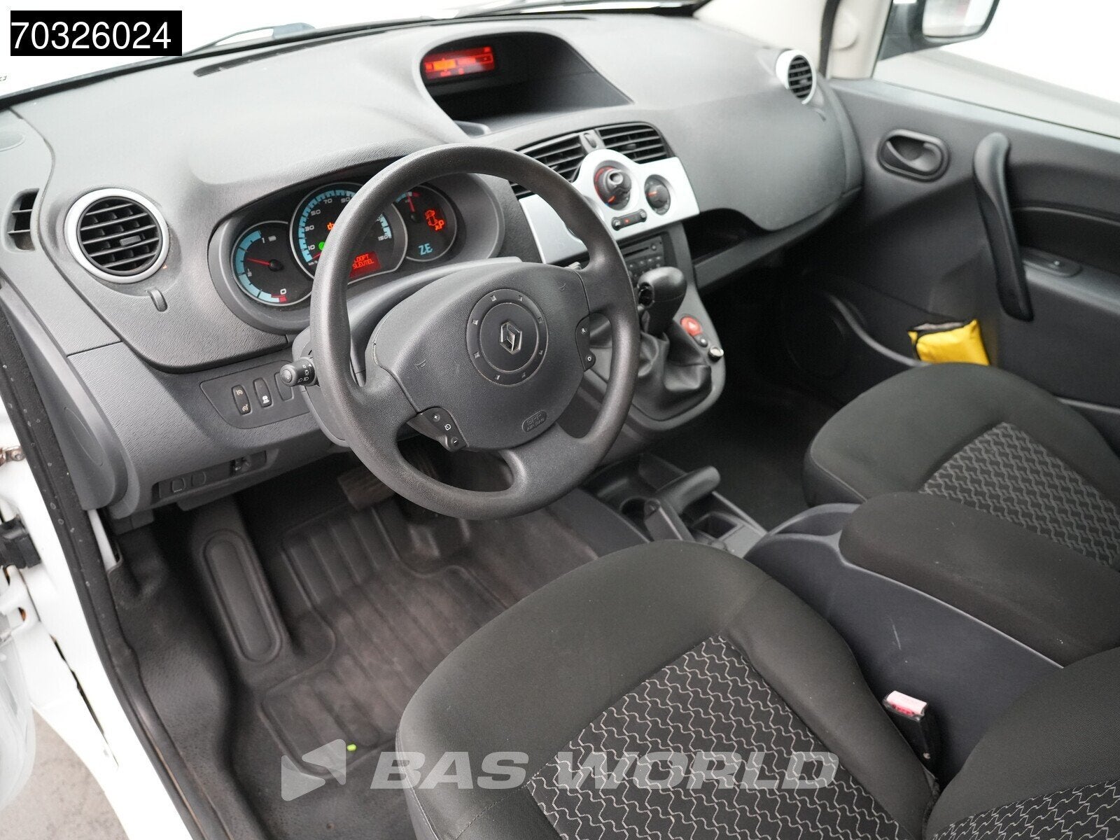 Renault Kangoo Z.E 60pk Koop Accu Elektrisch 22kWh 125km WLT, Auto's, Automaat, Stof, Gebruikt, Wit
