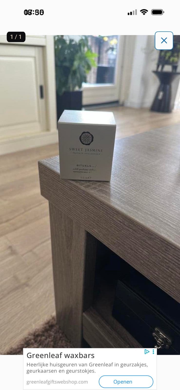 Rituals Sweet Jasmine Refill  Difusser, Ophalen of Verzenden, Nieuw