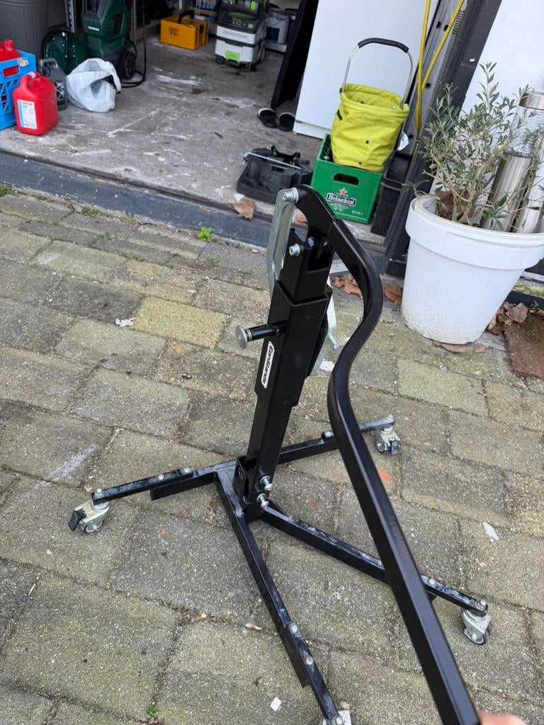Motorstandaard ( paddock ), Motoren, Ophalen of Verzenden, Zo goed als nieuw