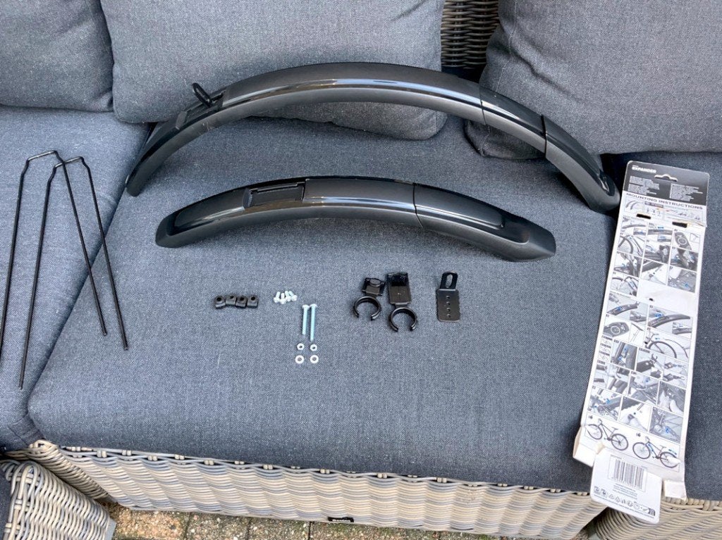 Spatbordset universeel, Spatbord, Kunststof, Ophalen of Verzenden, Zo goed als nieuw