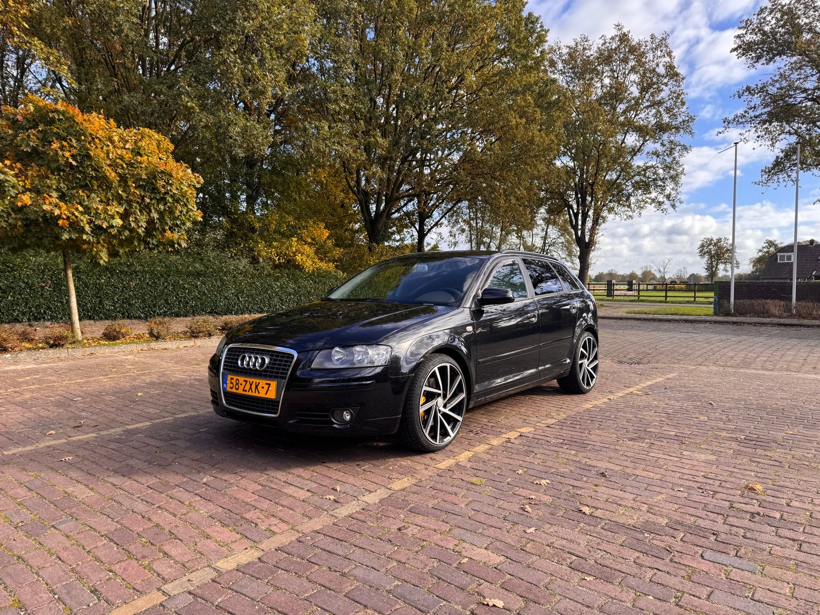 Audi A3 2.0 Tfsi Sportback 147KW 2007 Zwart, Auto's, 4 cilinders, 1984 cc, Zwart, Handgeschakeld
