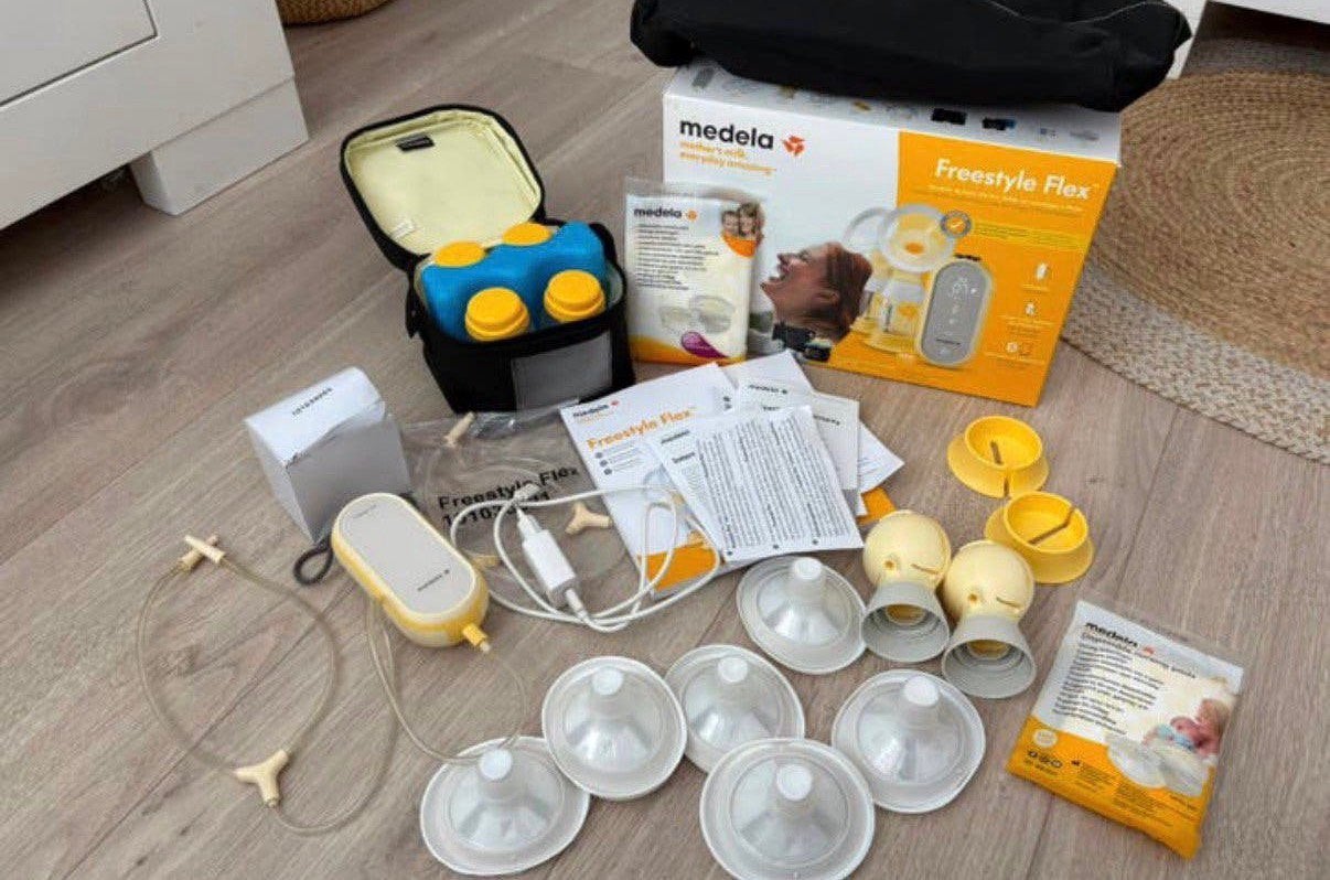 Medela Freestyle flex kolf, Kinderen en Baby's, Ophalen of Verzenden, Zo goed als nieuw, Borstkolf