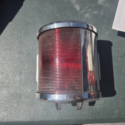 RVS bakboord licht, Niet ingevuld, Gebruikt, Niet ingevuld, Niet ingevuld