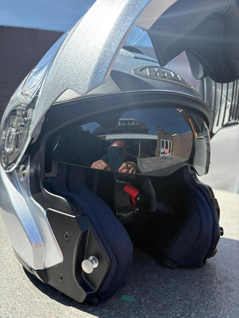 HJC RPHA MAX EVO Systeemhelm,, Motoren, Kleding | Motorhelmen, Systeemhelm, Dames, Ophalen of Verzenden, Tweedehands