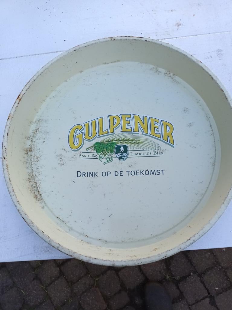 Vintage Gulpener dienblad, Ophalen of Verzenden