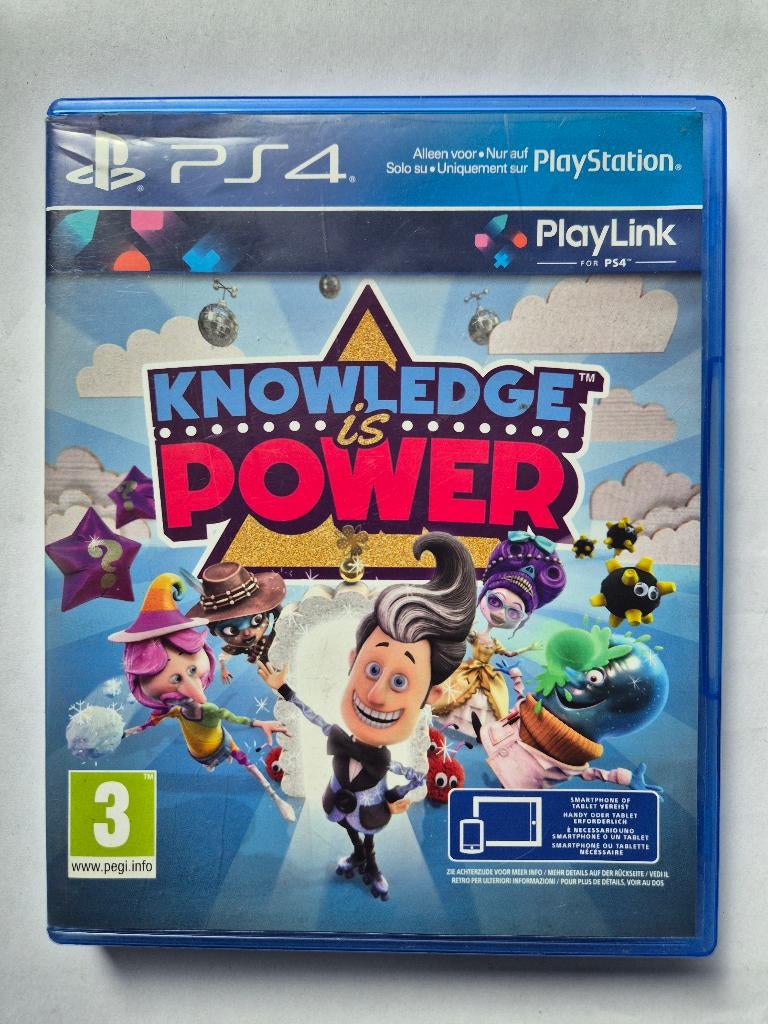 KNOWLEDGE is POWER, Avontuur en Actie, Gebruikt, 1 speler, Ophalen of Verzenden