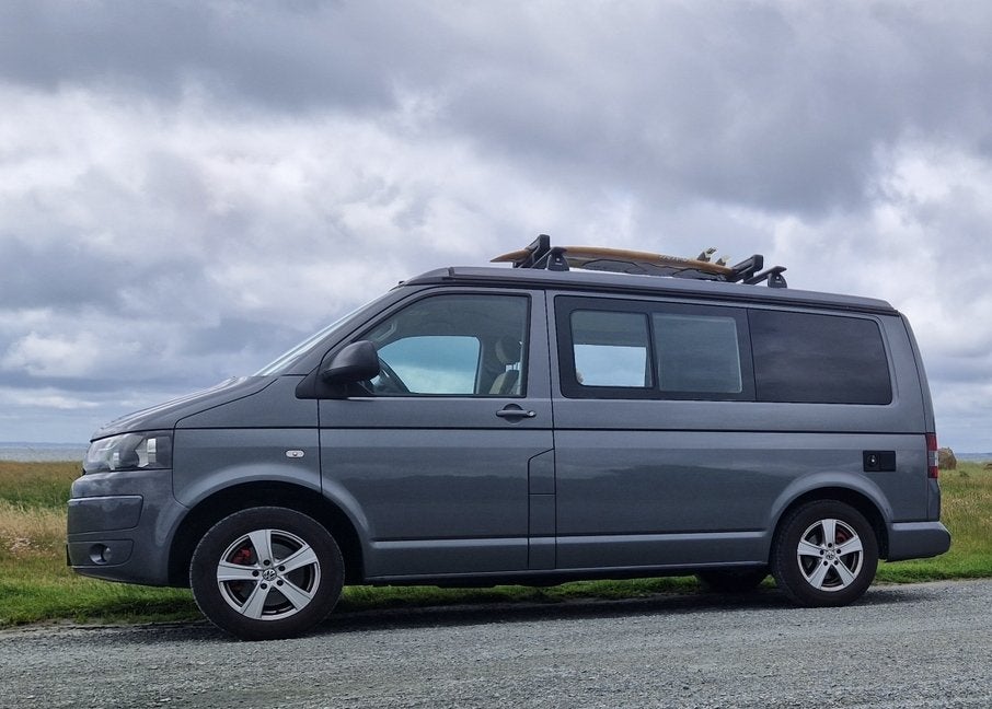 Thule Wingbar T5 T6 California met SnowPack L, Ophalen, Zo goed als nieuw