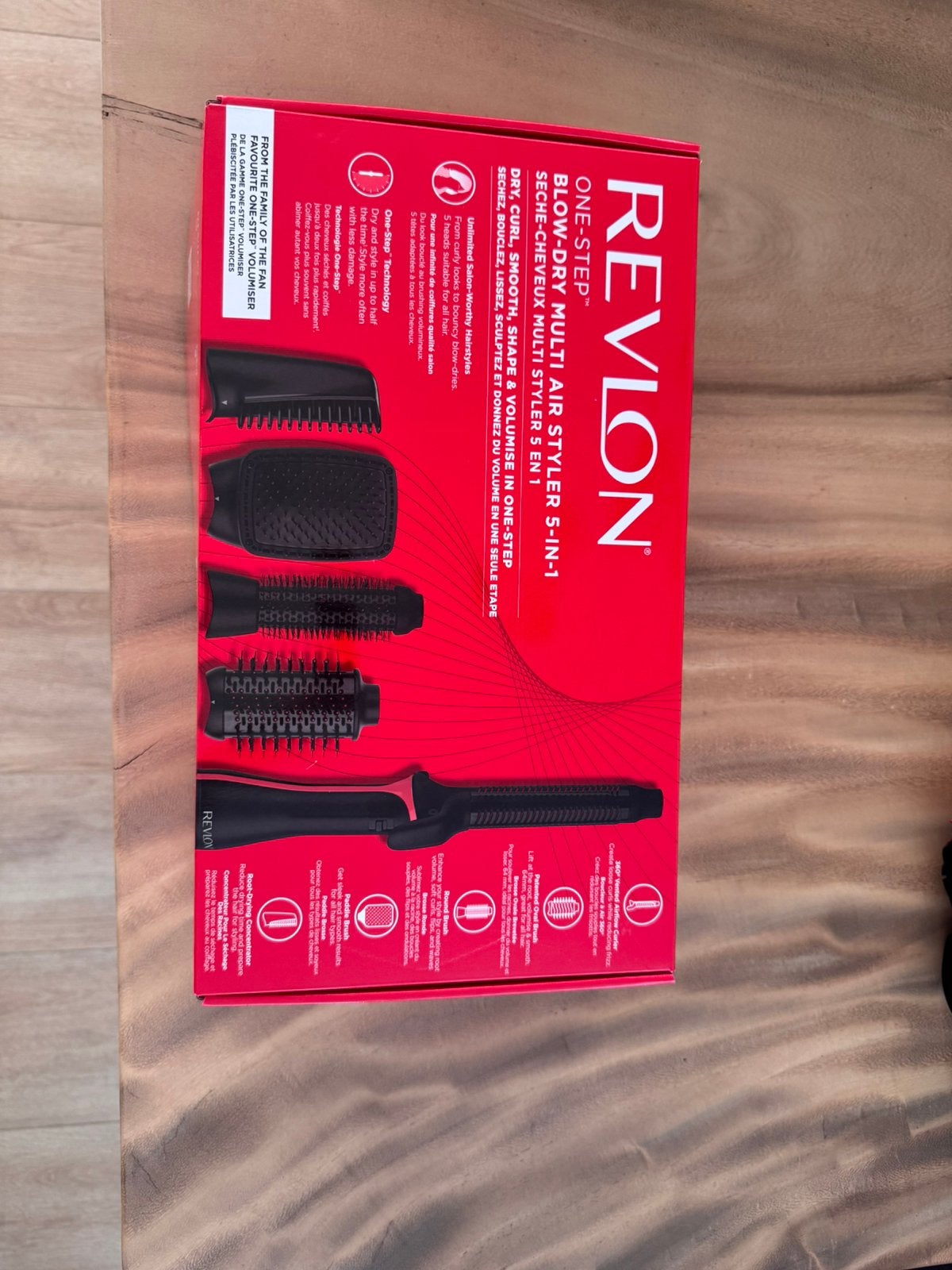 Revlon one step blow dry, Ophalen of Verzenden, Zo goed als nieuw, Krultang of Stijltang