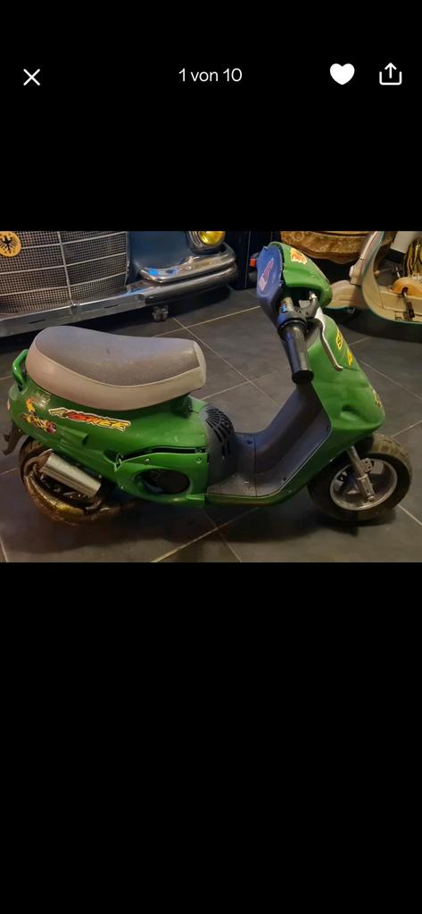 Mini bike scooter kappen set inclusief zadel, Fietsen en Brommers, Ophalen, Zo goed als nieuw, Benzine, Overige merken