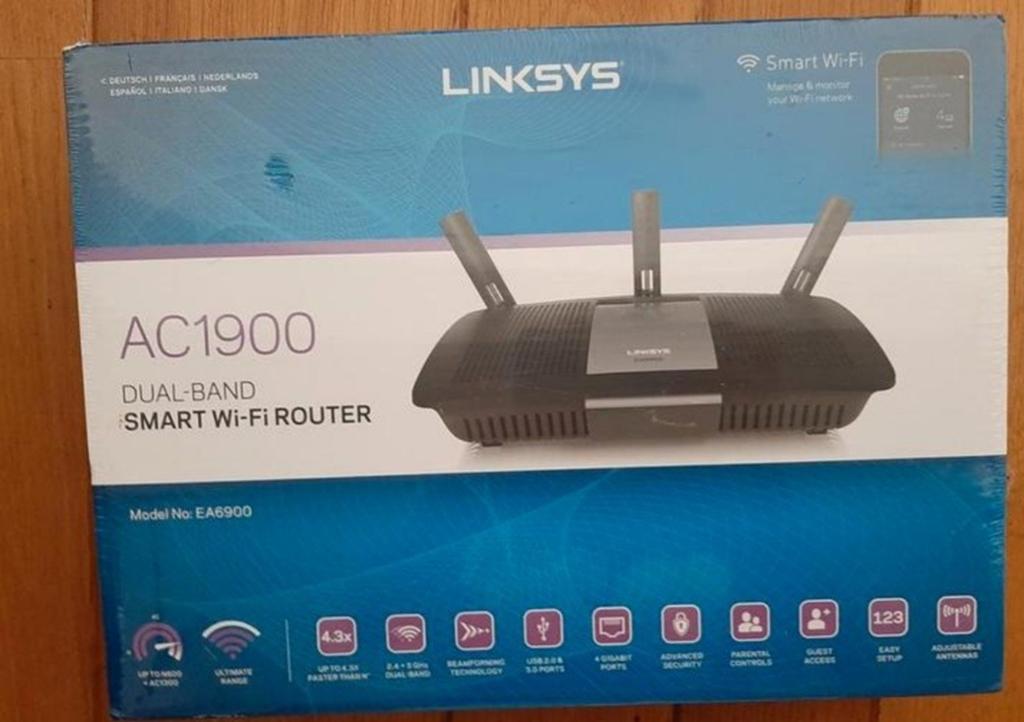 Nieuw in doos Linksys AC 1900, Ophalen of Verzenden, Nieuw