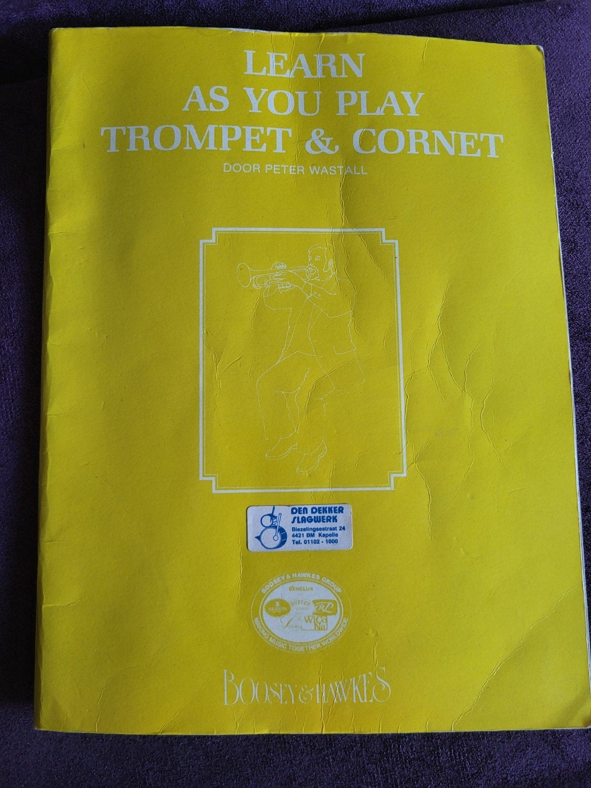 Vintage Boosey & Hawkes 'Learn as you play' Trompet, Ophalen of Verzenden