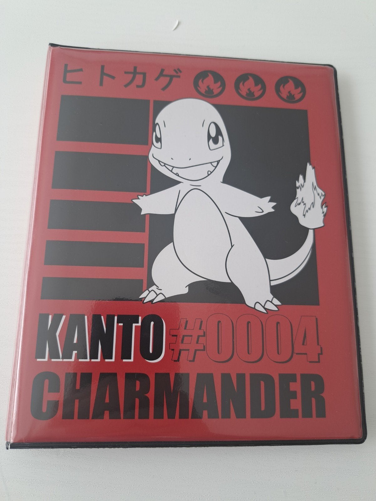Charmander pokemon binder, Cd's en Dvd's, Ophalen of Verzenden, Zo goed als nieuw