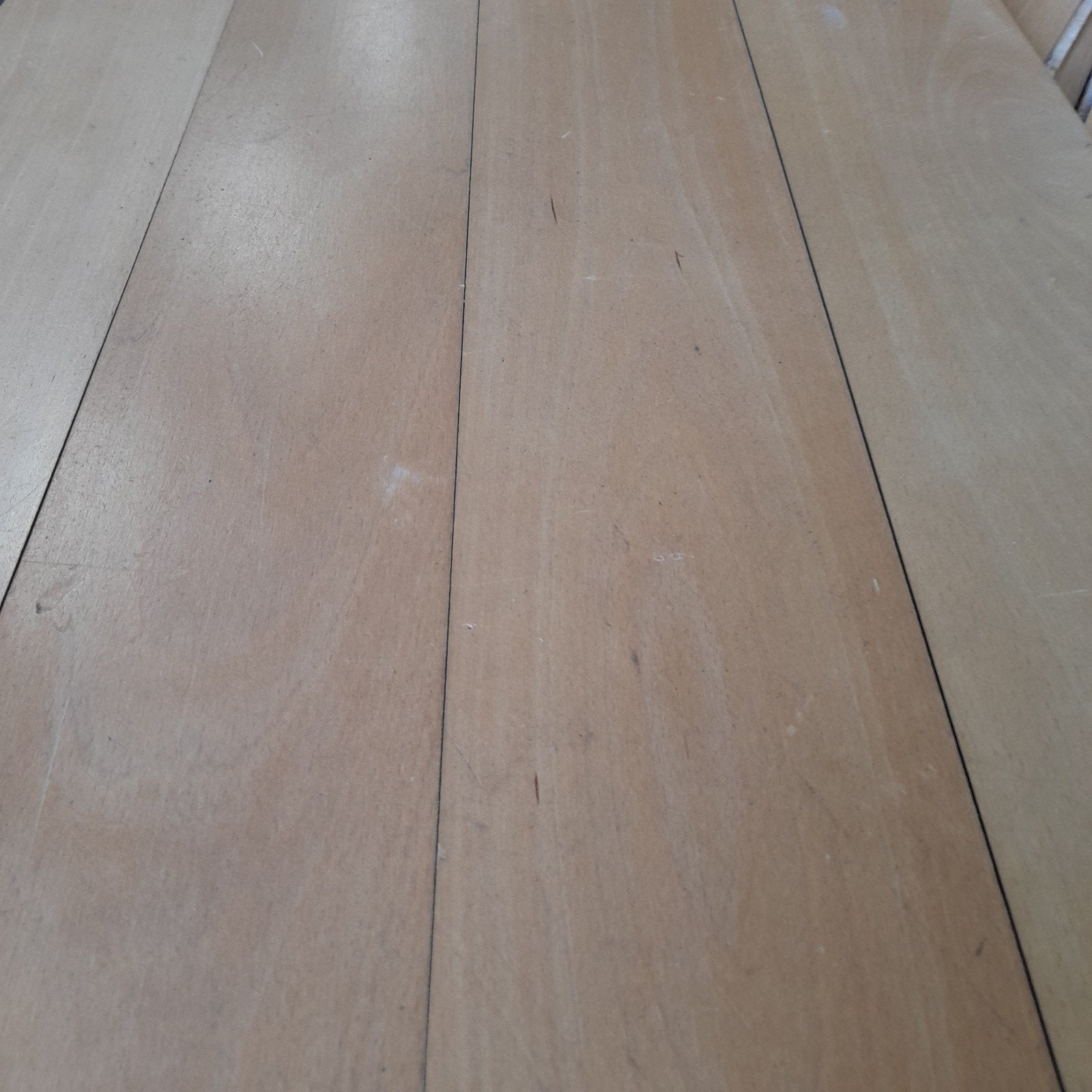 Foto 8 van Beuken vloer lamelparket 33 m2 + 9 m2 vloerdelen 1,4 cm dik