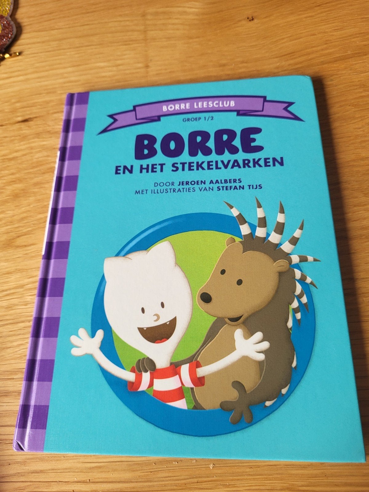 Borre en het stekelvarken - Borre Leesclub Groep 1/2, Ophalen of Verzenden, Zo goed als nieuw, Jeroen Aalbers, Fictie algemeen