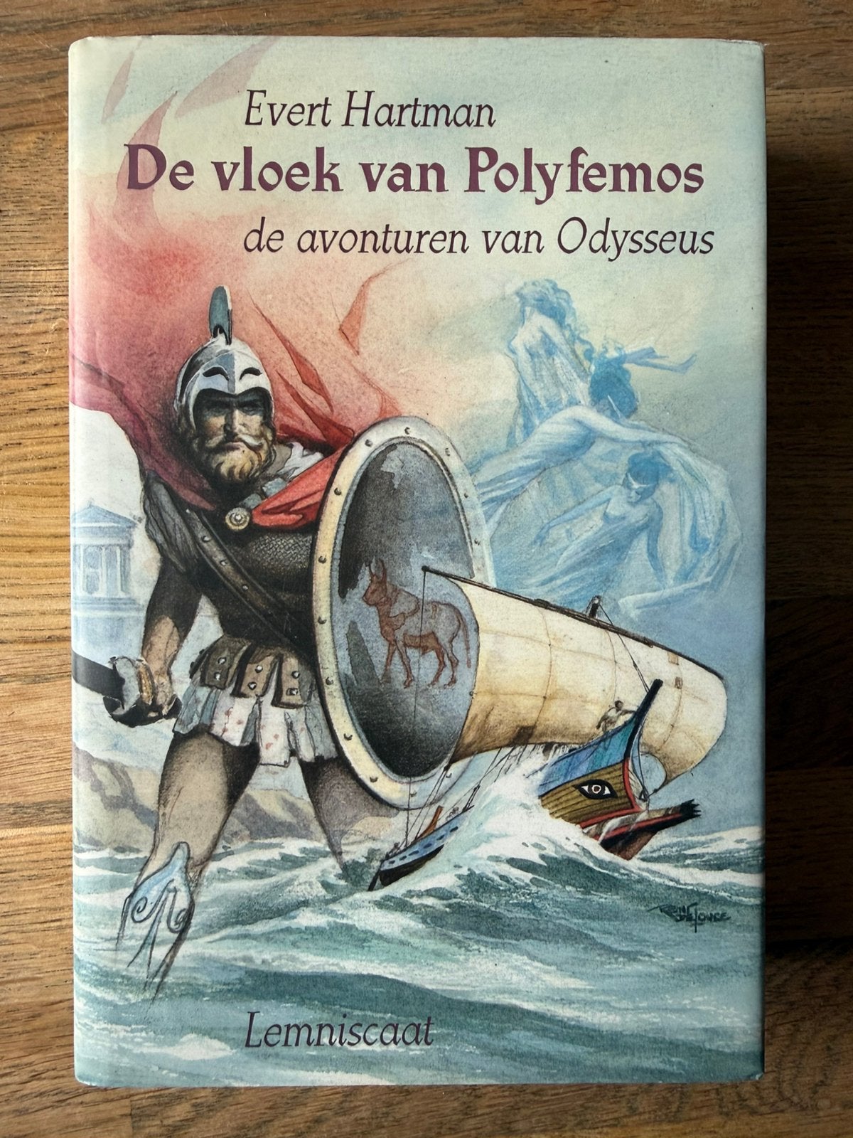 De vloek van polyfemos evert hartman, Boeken, Historische romans, Zo goed als nieuw, Ophalen of Verzenden
