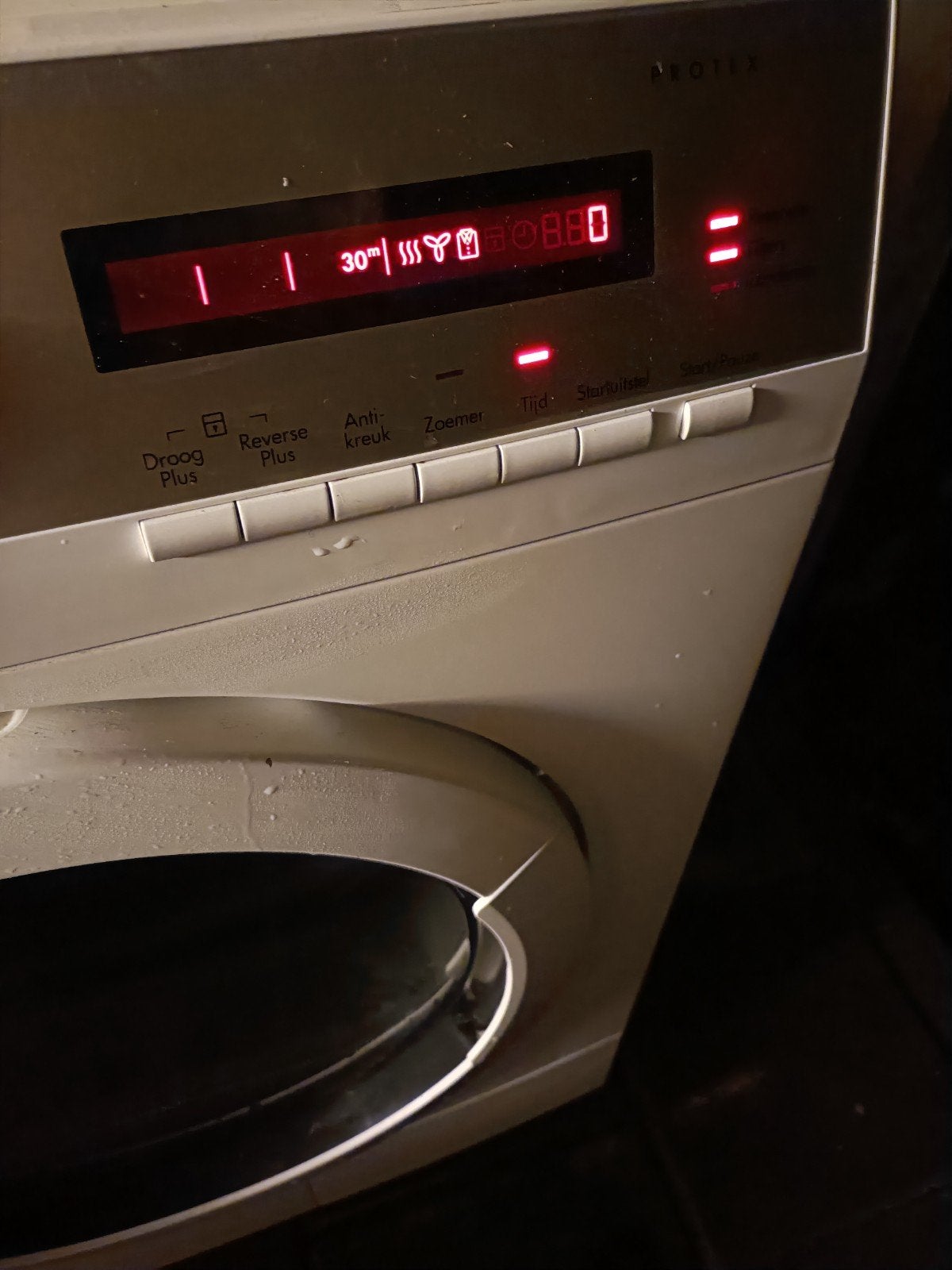 AEG Lavatherm Warmtepomp- Condensdroger, Ophalen, 6 tot 8 kg, Gebruikt, Anti-kreukfase