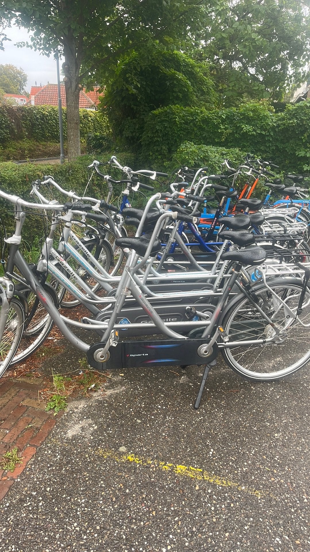 15 tandem voor opknap of export afkomstig uit verhuur, 20 inch of meer, Gebruikt, Onbekend, Ophalen of Verzenden